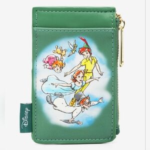 Loungefly Disney Peter Pan Characters Watercolor Portrait Cardholder